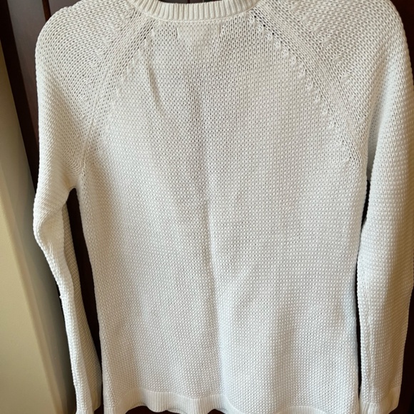 Banana Republic 100% Cotton Knit V-Neck Sweater Size M - Picture 3 of 3